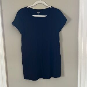 Old Navy Maternity Black Short Sleeve Shirt Small